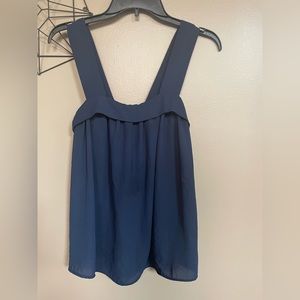 Navy Blue H&M Top Size 2